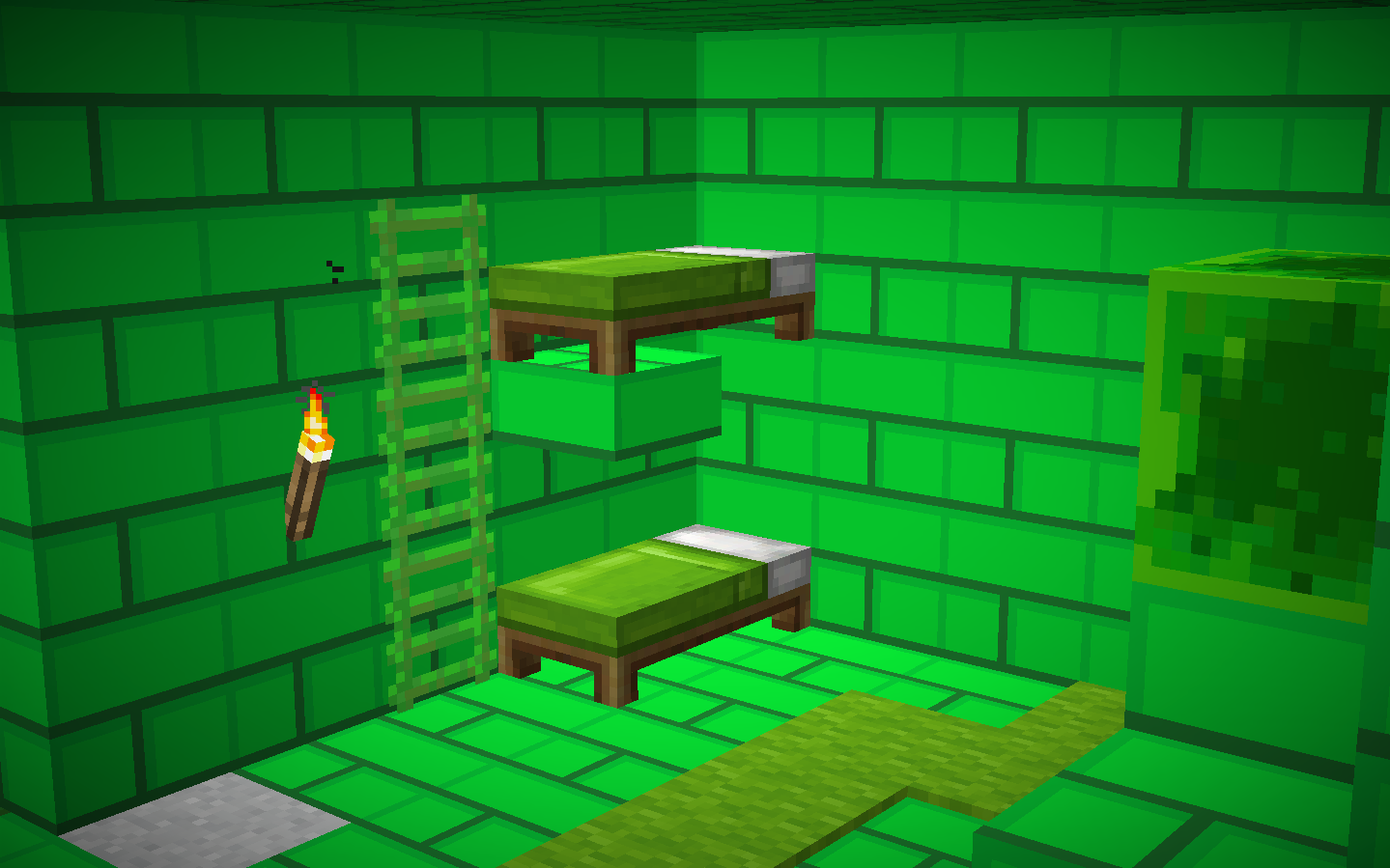 Télécharger Green Prison Escape pour Minecraft 1.12.2